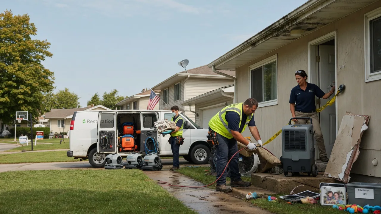Water Damage Restoration in Bondurant, WY near me